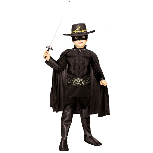 Déguisement Zorro™ Luxe 3D - Enfant - parent-3051