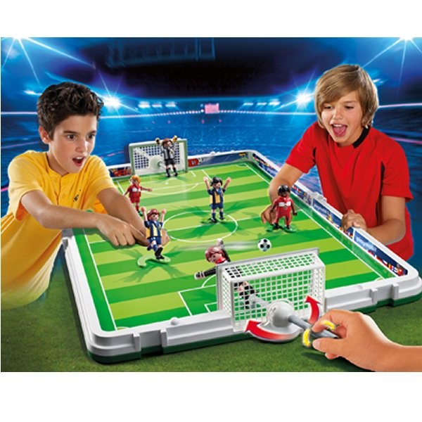 Playmobil 4725 - Terrain de football et joueurs - Playmobil-4725