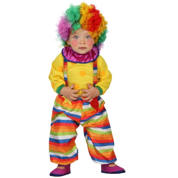 Déguisement Mini Clown - Bébé - 23752-Parent