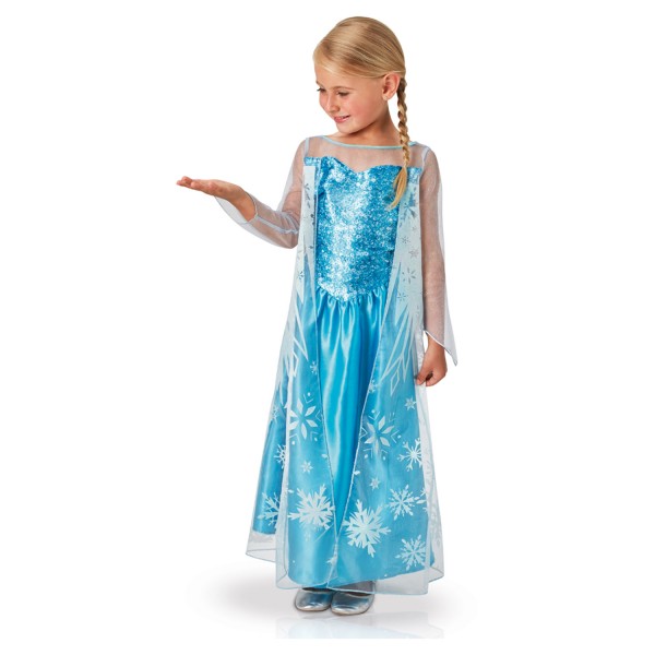 Déguisement robe Elsa La Reine des Neiges - Frozen™ - Rubies-I-620975-Parent