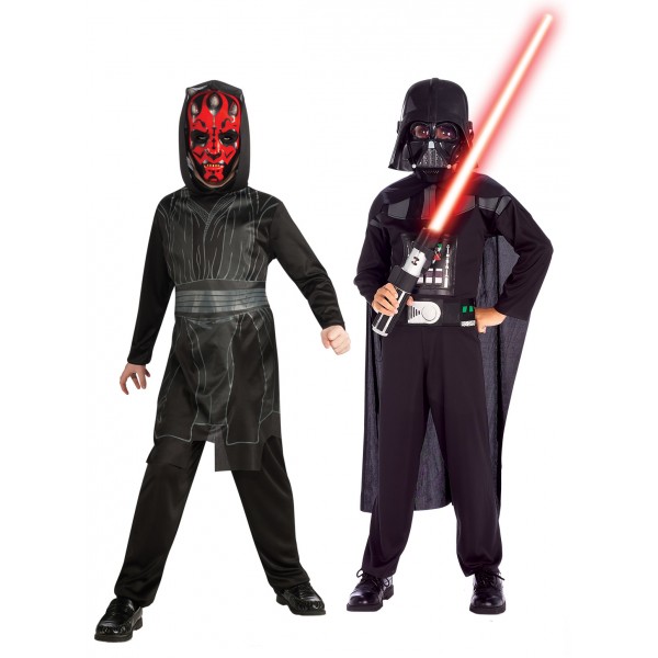 Déguisements duo Darth Maul™et Dark Vador™-Enfant- - parent-16413