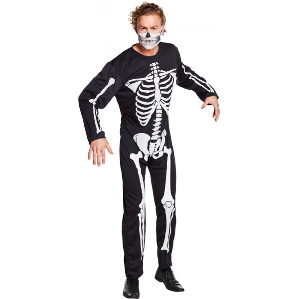 Costume de Squelette - Combinaison - Homme - 79100-Parent