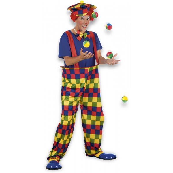 Déguisement Salopette De Clown - 83826-Parent