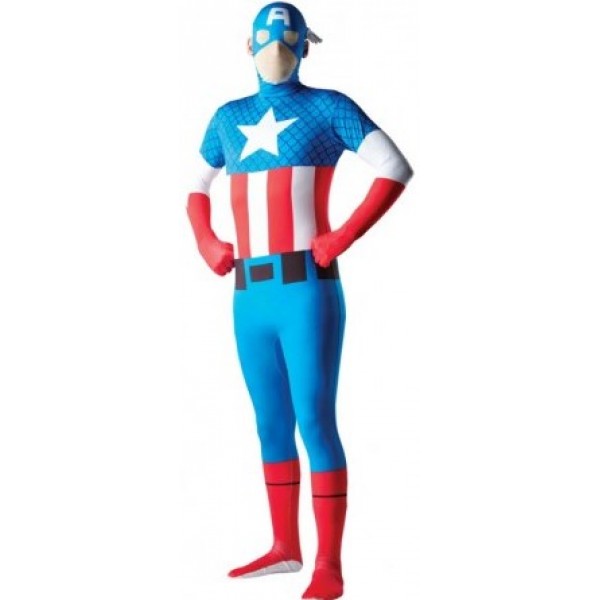 Déguisement Captain América™-2nd Skin®-Adulte - parent-19093