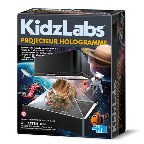 Kit de fabrication Kidzlabs : Projecteur hologramme - Dam 4M-5663394