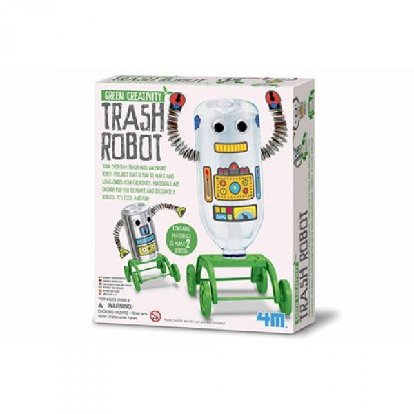Kit green creativity Robot à ordures - 4M-5604587