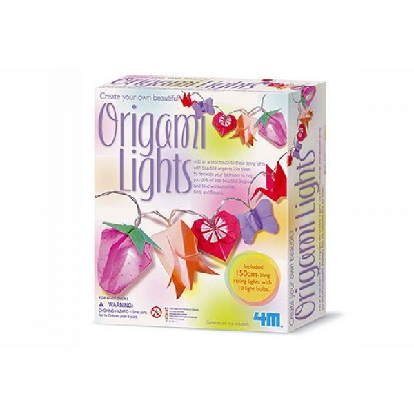 Origami Papier à plier : Kit lumière - 4M-5602761