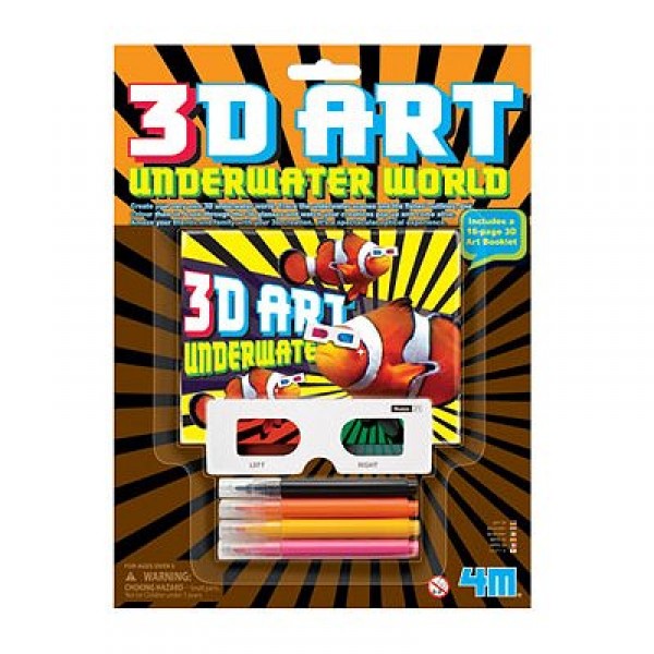 Art 3D Le monde sous-marin - 4M-5603638
