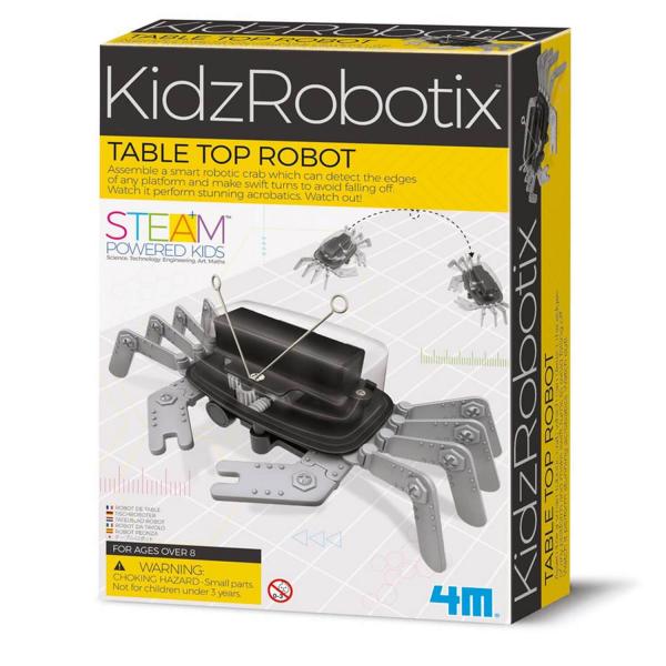 Kit de fabrication Fun Mechanics : Robot pour table - Dam-5603357