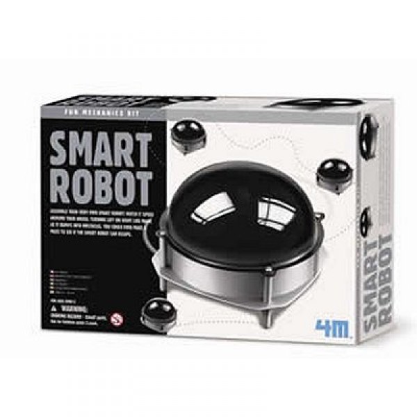 Kit de fabrication Fun Mechanics :  Smart Robot - 4M-5603272