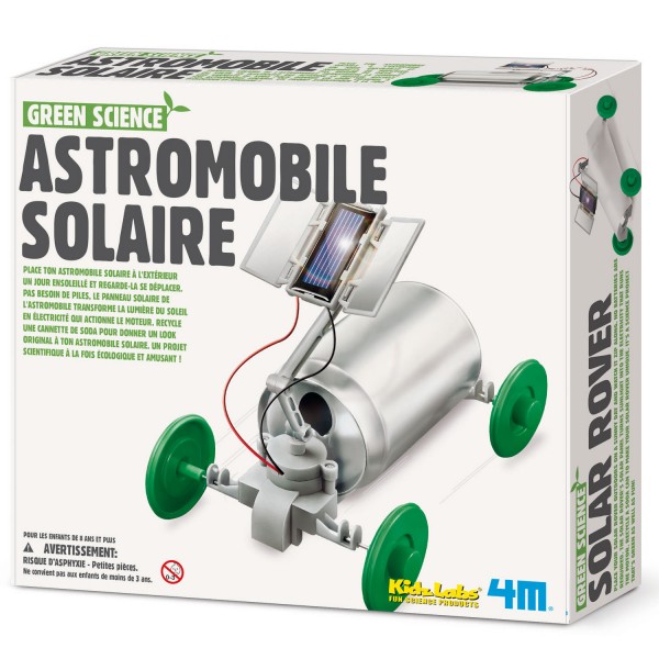 Kit de fabrication Green Science : Astromobile solaire - 4M-5663286