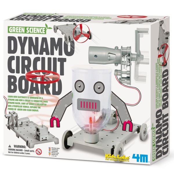 Kit de fabrication Green Science : Circuit Dynamo - Dam-5603361