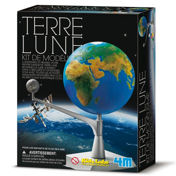 Kit de modélisme : Espace : Terre et Lune - 4M-5663241