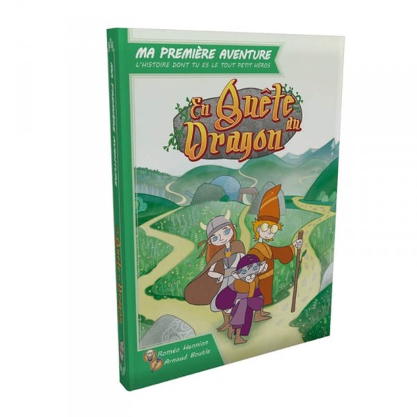 Livre Ma première aventure : En quête du dragon - Blackrock-GAM004QU