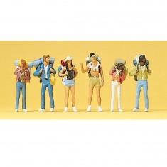 HO model making: Figurines - Young travelers