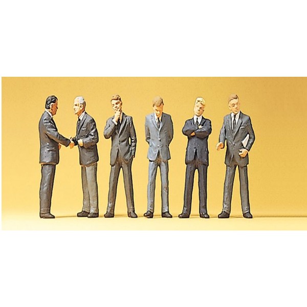 Modélisme HO : Figurines : Hommes d'Affaires - Preiser-PR10380