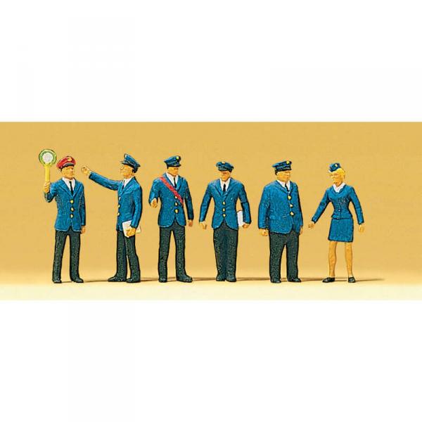 Modélisme HO Figurines : Personnel de gare - Preiser-PR10011