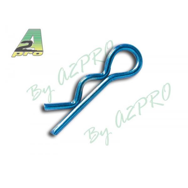 Clip de carrosserie 1/10° - Bleu (10 pcs) A2PRO - A2P-8951