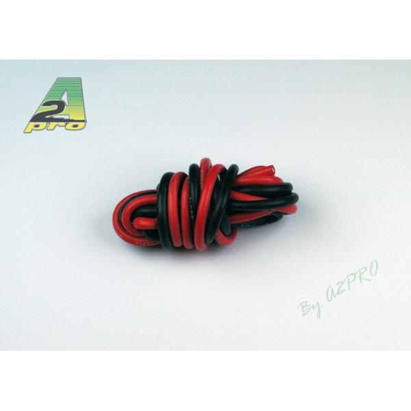 Fil silicon AWG12 - 3,58mm² rouge+noir A2PRO - A2P-17120