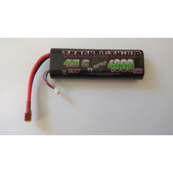 Track Lithium 4000mAh 35C 7,4V (Dean) A2PRO - A2P-9400321