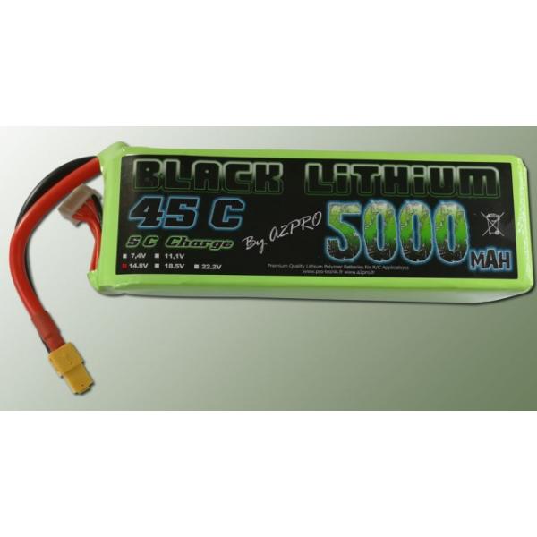 Black Lithium 5000mAh 45C 4S (485 grs) A2PRO - 9500340