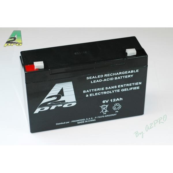 Batterie 6V - 12Ah A2PRO - A2P-106100