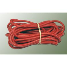 Fil silicon AWG9 rouge 5m