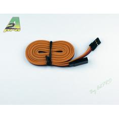 Rallonge 100cm tresse JR - câble 0,30mm² A2PRO