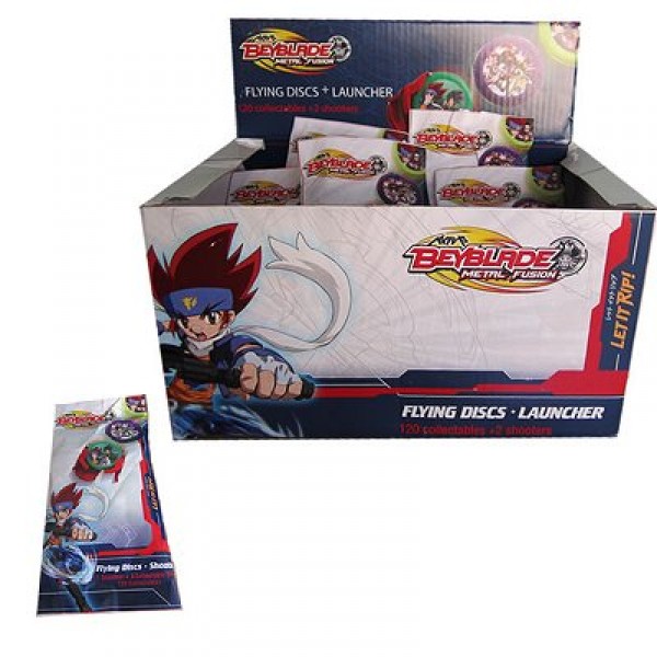 Disques volants : Beyblade Metal Fusion : flying discs + shooter - Abysse-TOYBEY001