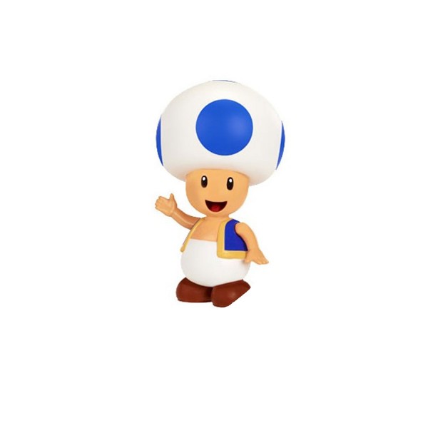 Figurine Nintendo Mario : Toad bleu - Abysse-FIGNIN020-4