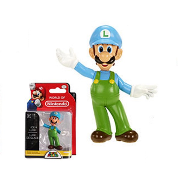 Micro figurine Nintendo : Luigi de glace - Abysse-MFGNIN015-3