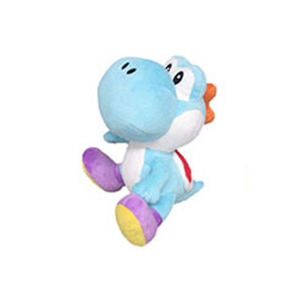 Peluche Nintendo Sanei : Yoshi Bleu 17cm - Abysse-PELNIN121-bleu