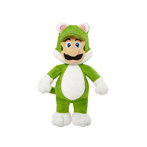 Peluche Nintendo série 5 : Luigi chat 15cm - Abysse-PELNIN111-3