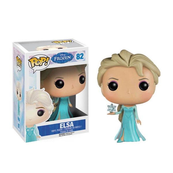 Figurine Disney Pop Vinyl La Reine des Neiges (Frozen) : Elsa - AbyssePop-BOBUGT081