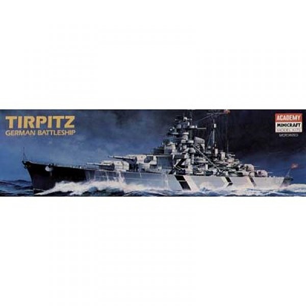 Maquette bateau : Battleship Tirpitz (MTR) - Academy-1438