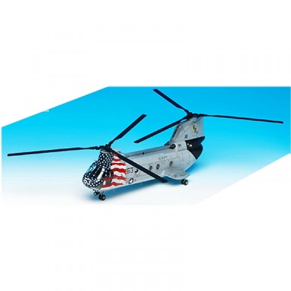 Maquette hélicoptère : CH-46D Sea Knight - Academy-12207
