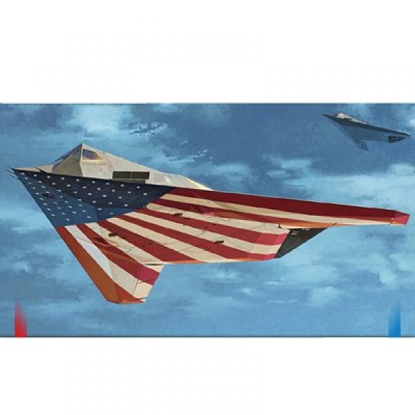 Maquette avion : F-117A Nighthawk Last Flight : Edition spéciale - Academy-12219