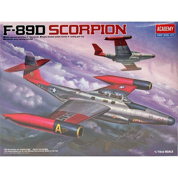 Maquette avion : F-89D Scorpion - Academy-12403