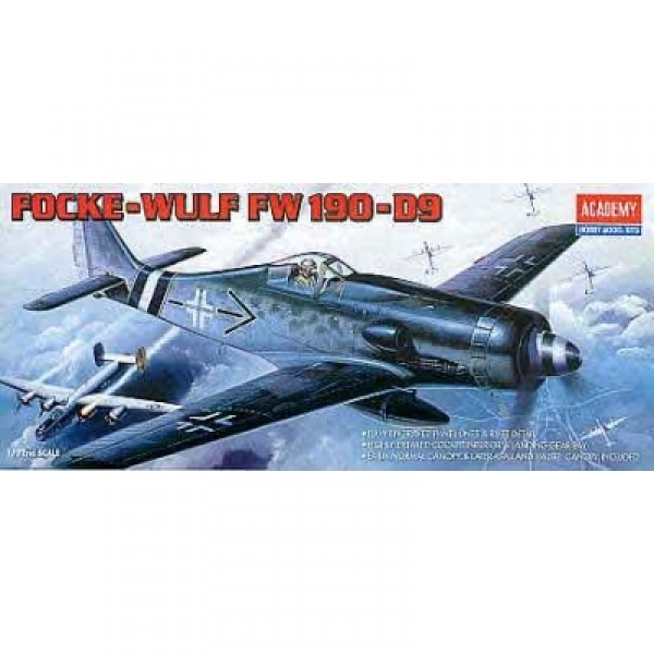 Maquette avion : Focke Wulf FW190D - Academy-1660