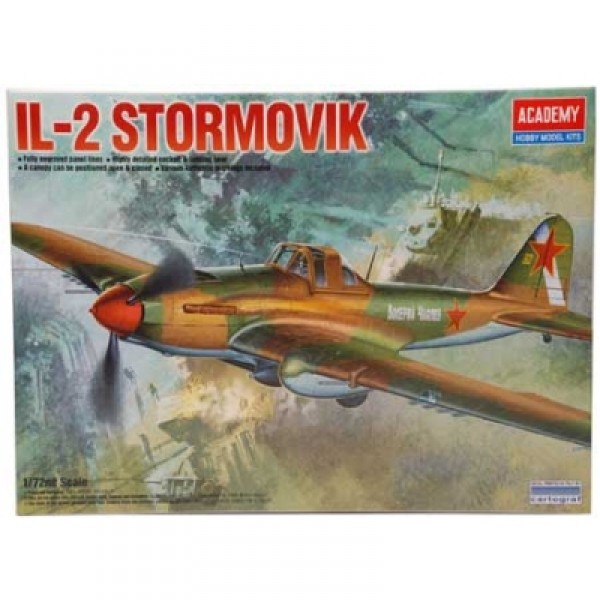 Maquette avion : IL- 2 Stormvik - Academy-12417