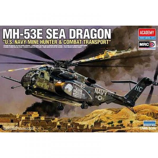 Maquette hélicoptère : MH-53E Sea Dragon - Academy-12703