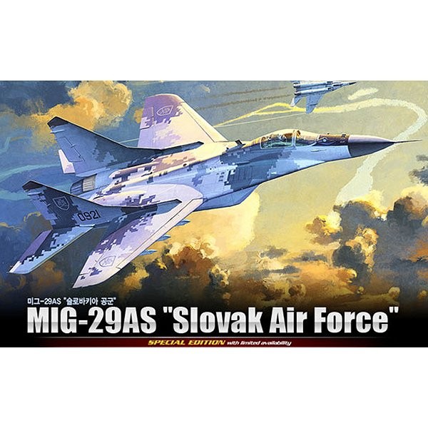 Maquette avion : MIG-29 AS Slovaq Air Force - Academy-12227