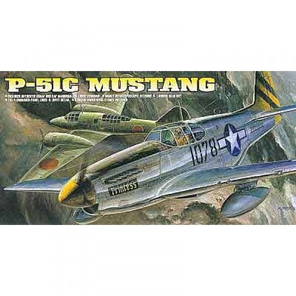 Maquette avion : P-51C Mustang - Academy-1616
