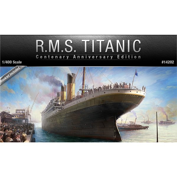 Maquette bateau : R.M.S. Titanic : Edition du Centenaire 1/400 - Academy-14202