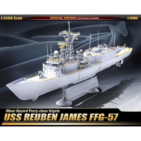 Maquette bateau : USS Reuben James FF-G57 - Academy-14106