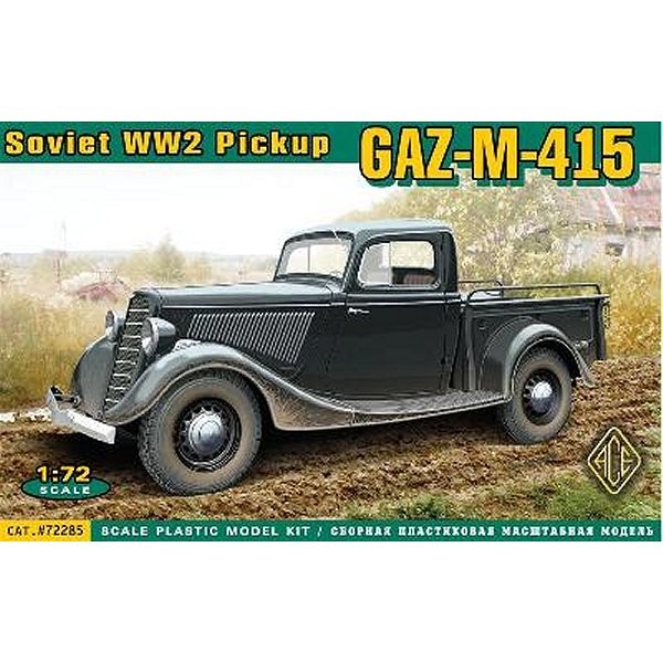 Maquette Pickup soviétique GAZ-M-415  - Ace-ACE72285