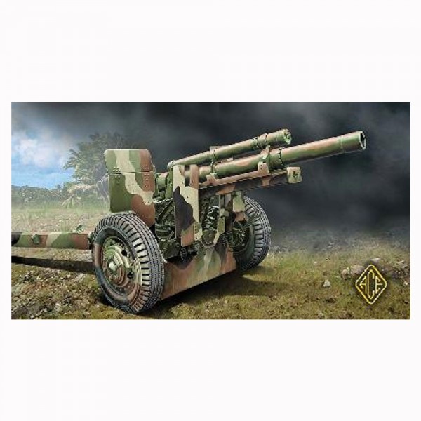 Maquette canon de campagne US M2A1 105mm Howitzer - Ace-ACE72527