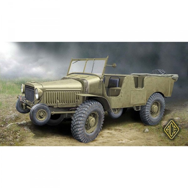 Maquette Voiture : V-15 French WWII 4x4 Artillery Tractor - Ace-ACE72535