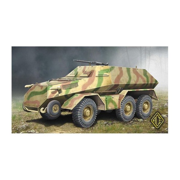 Maquette véhicule militaire : Leichter Radschlepper W-15 T - ACE-ACE72538