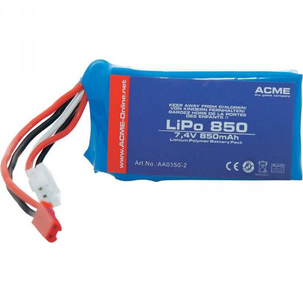 Zoopa Q 650 LiPo Batterie 7,4V 850mAh - ZQ0650-B - ZQ0650-B